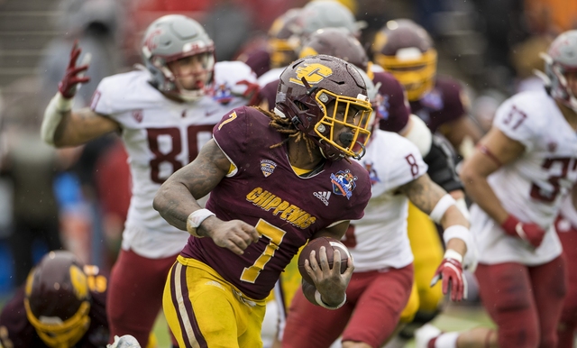 CMU CHIPPEWAS STEP IN AND DEFEAT WASHINGTON STATE 24-21 IN THE 88 ANNUAL TONY THE TIGER SUN BOWL